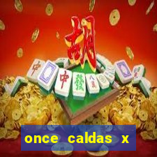 once caldas x tolima palpites